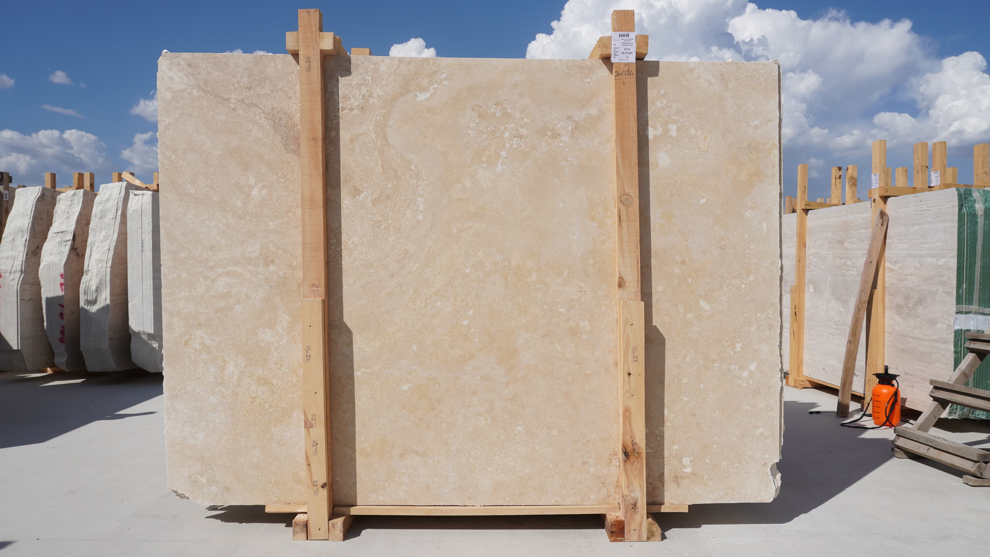 Travertino Denizli · Select · 185×259×2 cm