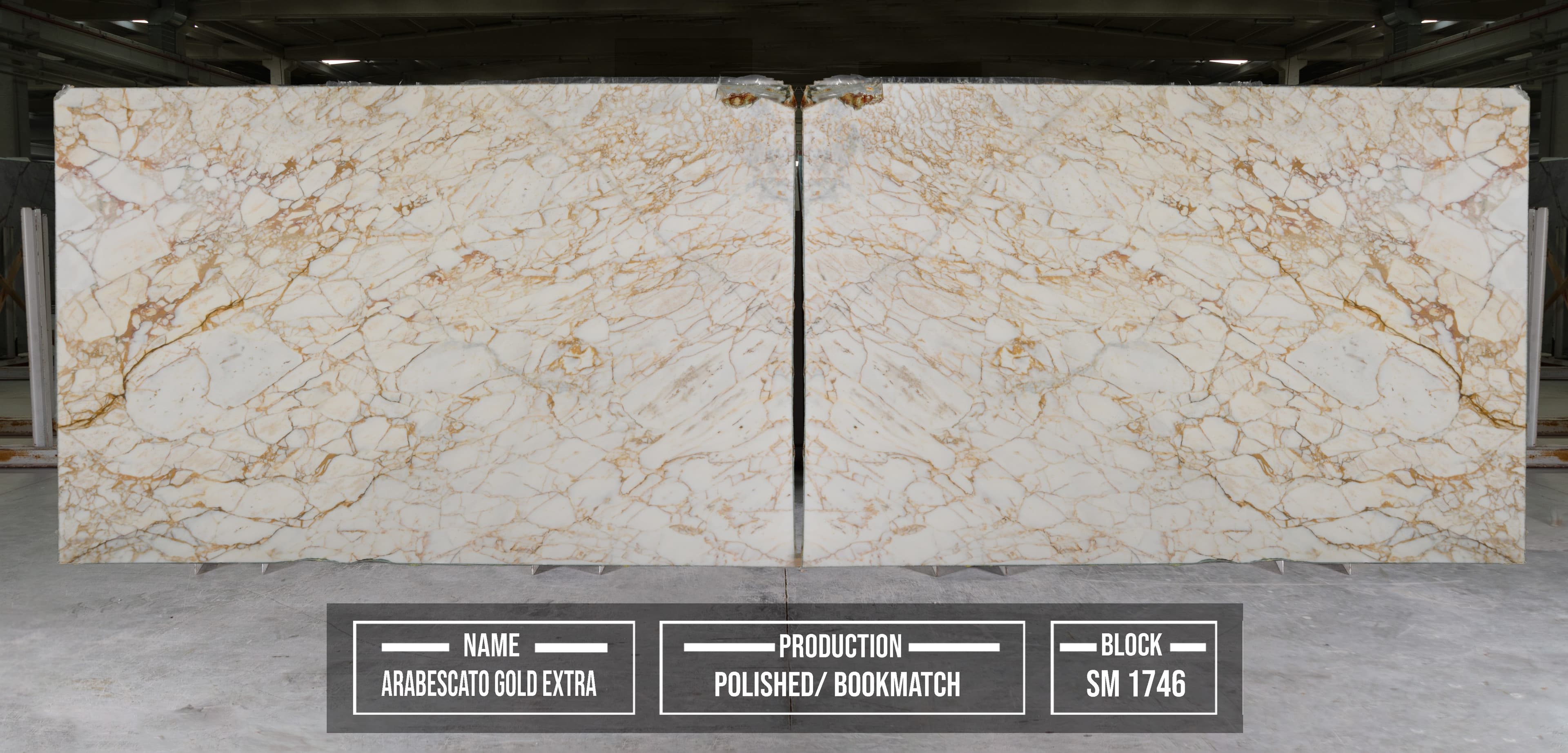 Arabescato Gold Extra · Select