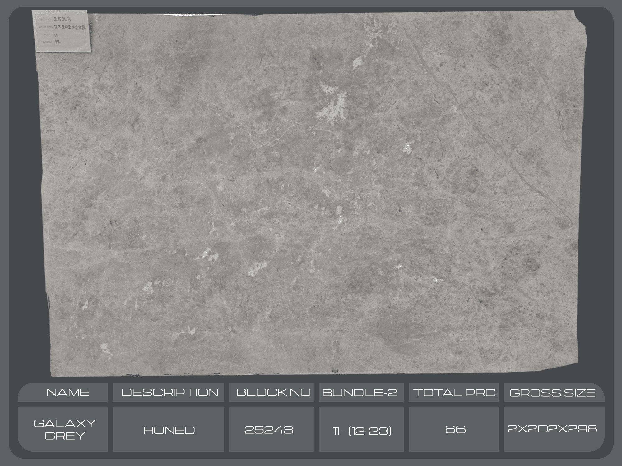 Tundra Grey Light · Select
