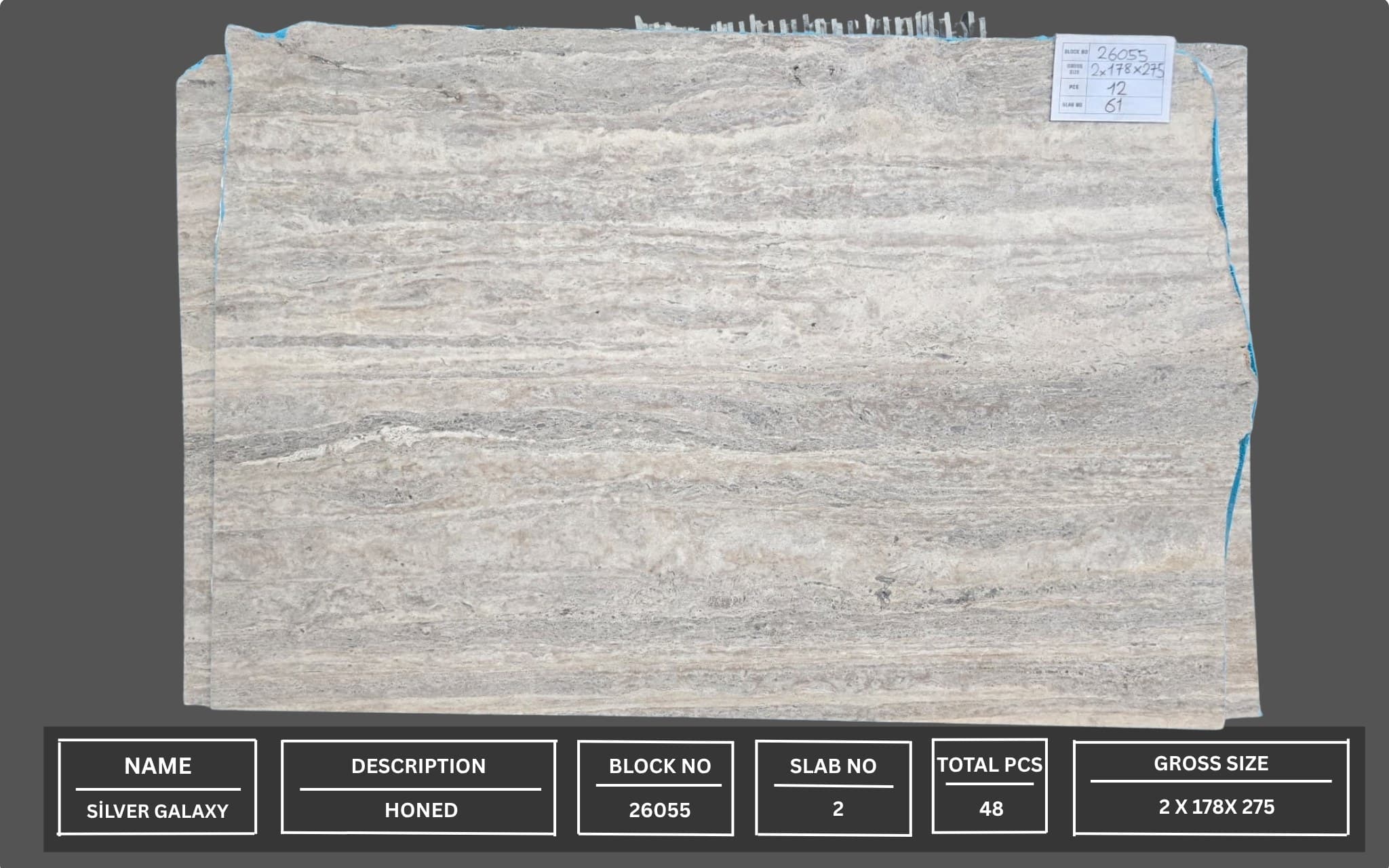 Silver Travertine · Select