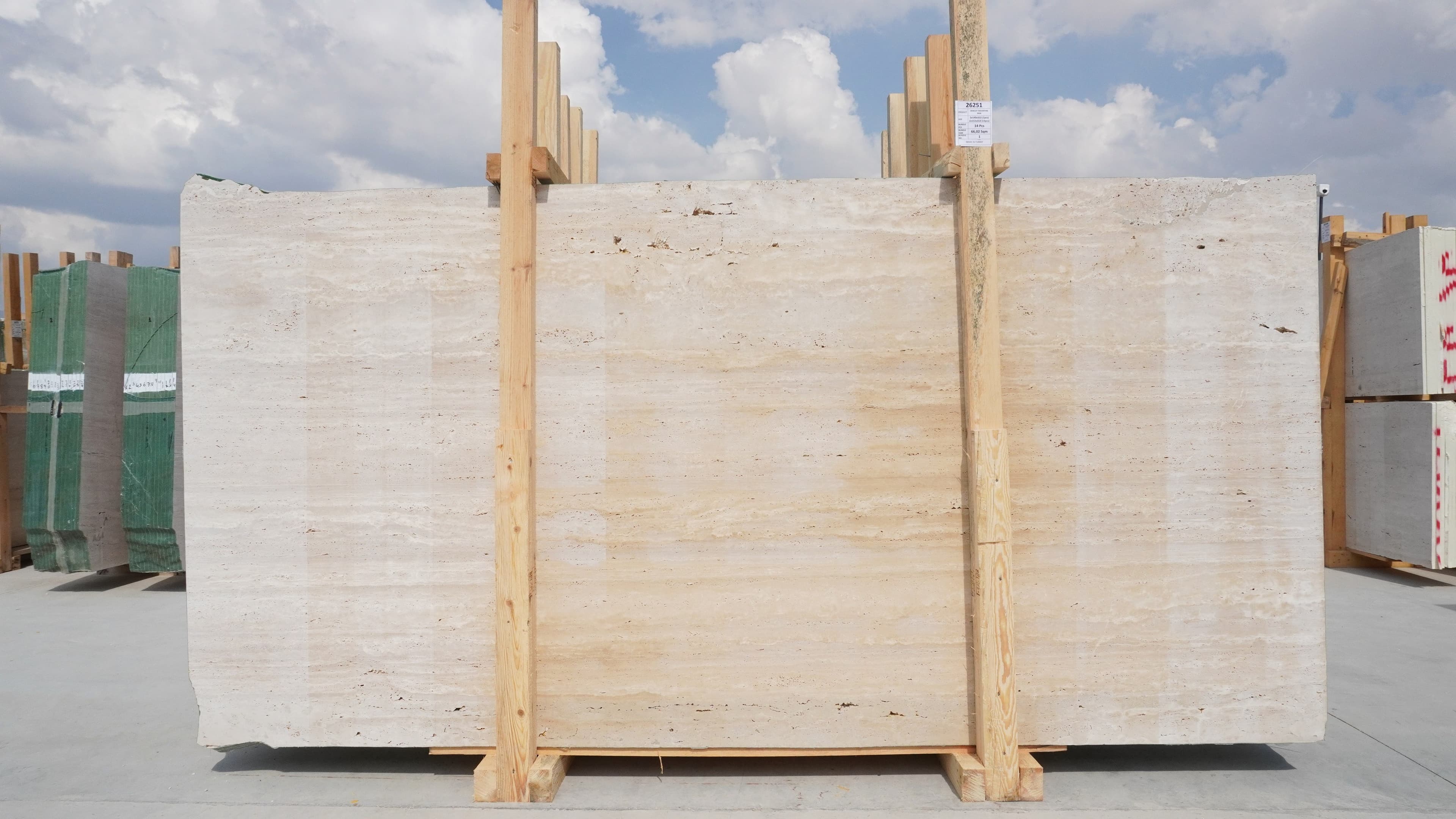 Denizli Travertine · Select · 152×312×2 cm