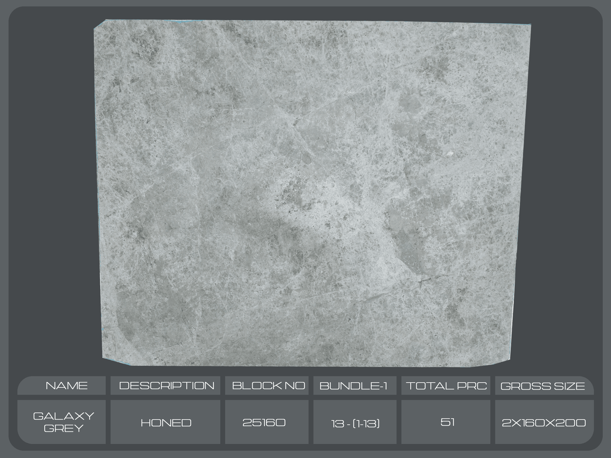 Tundra Grey Light · Select