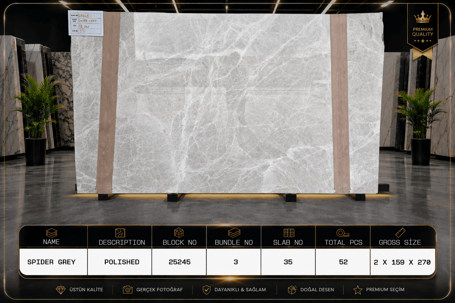 Spider Grey · Select