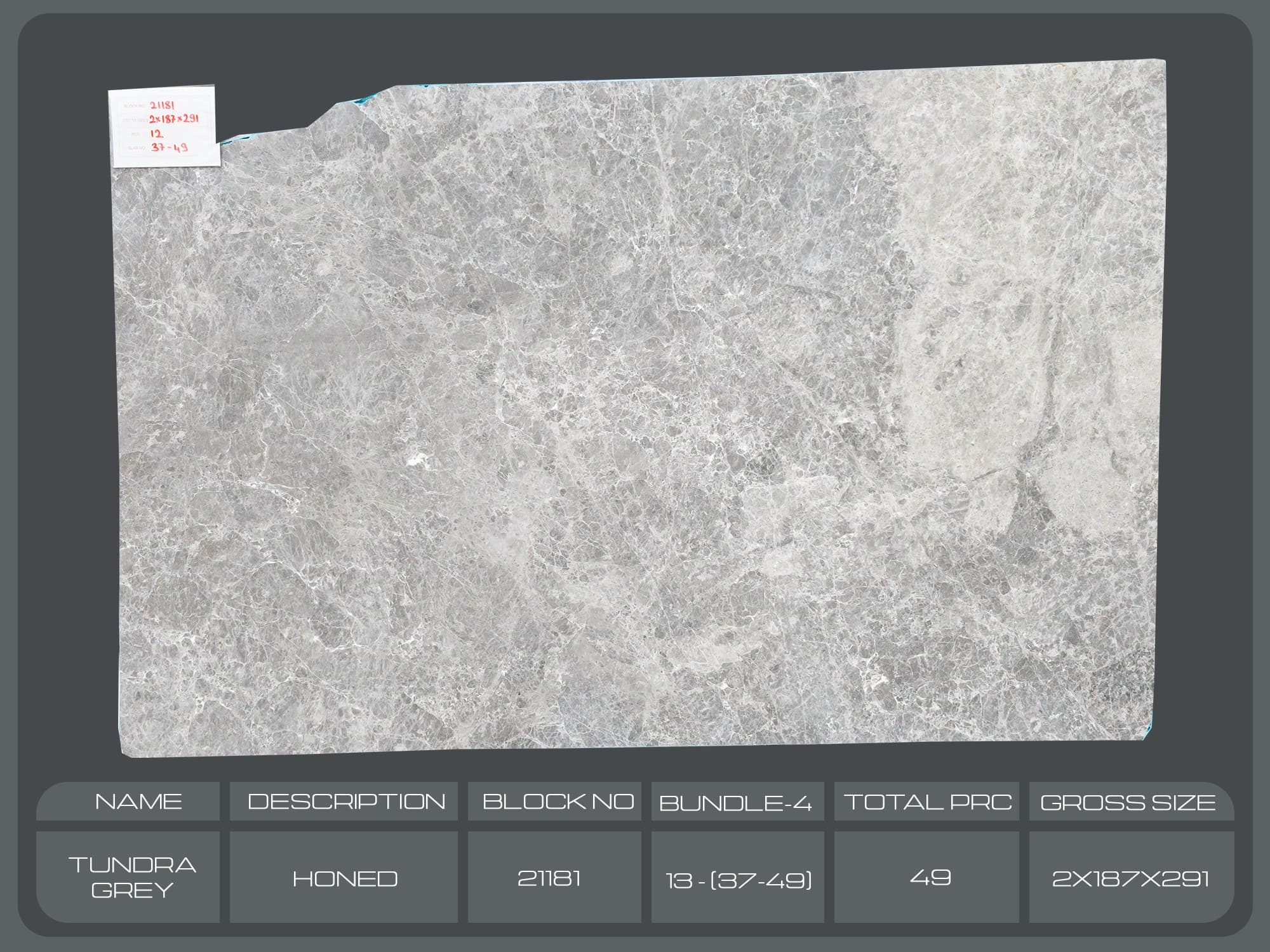 Tundra Grey Dark · Select