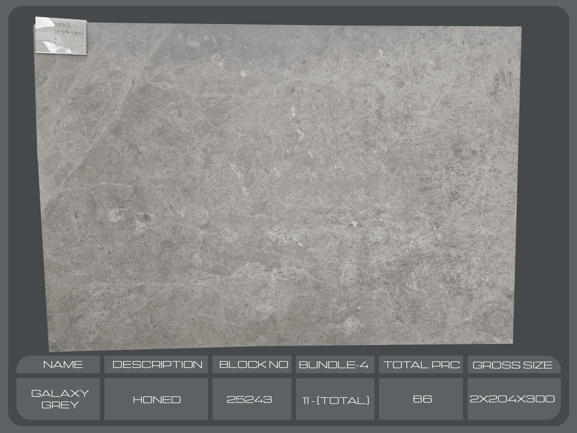 Tundra Grey Light · Select