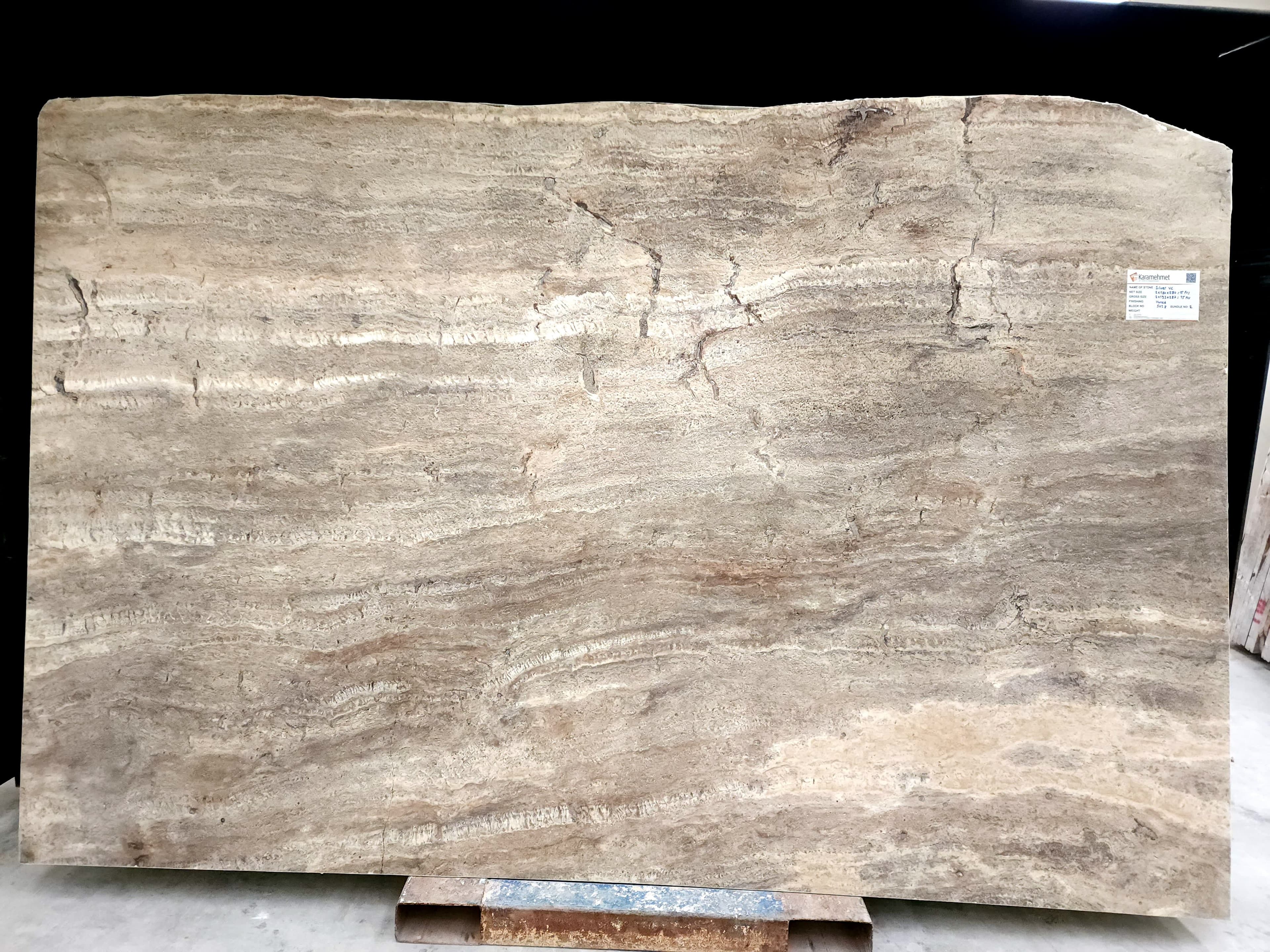 Silver Travertine 1
