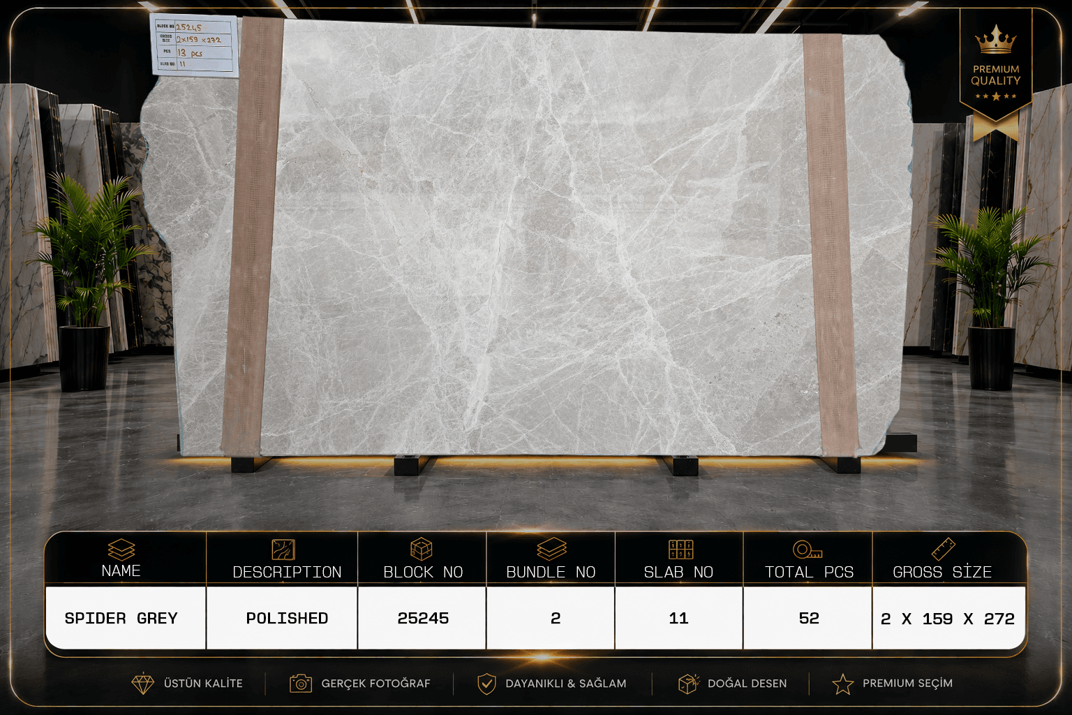 Spider Grey · Select