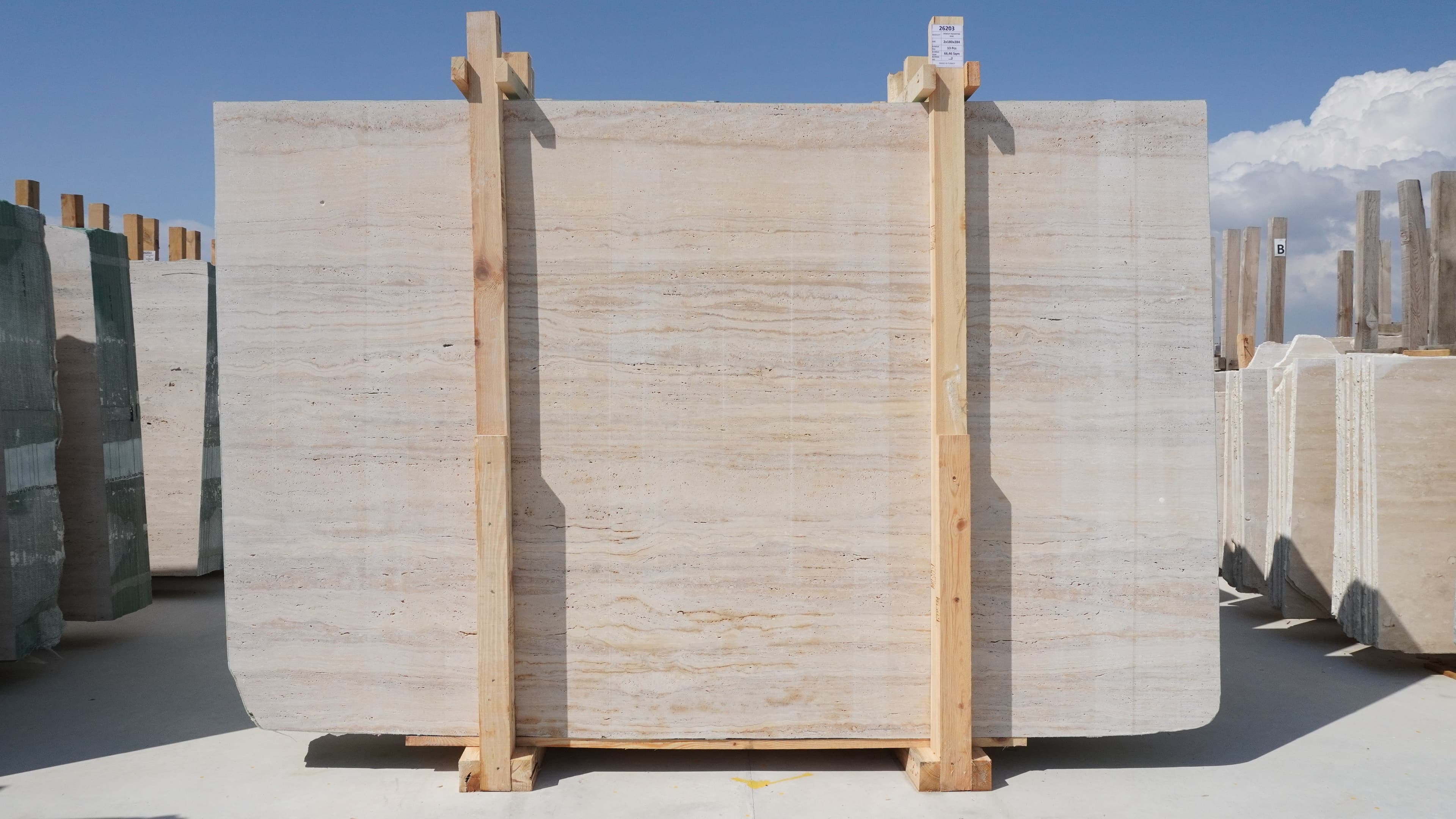 Denizli Travertine · Select · 180×284×2 cm