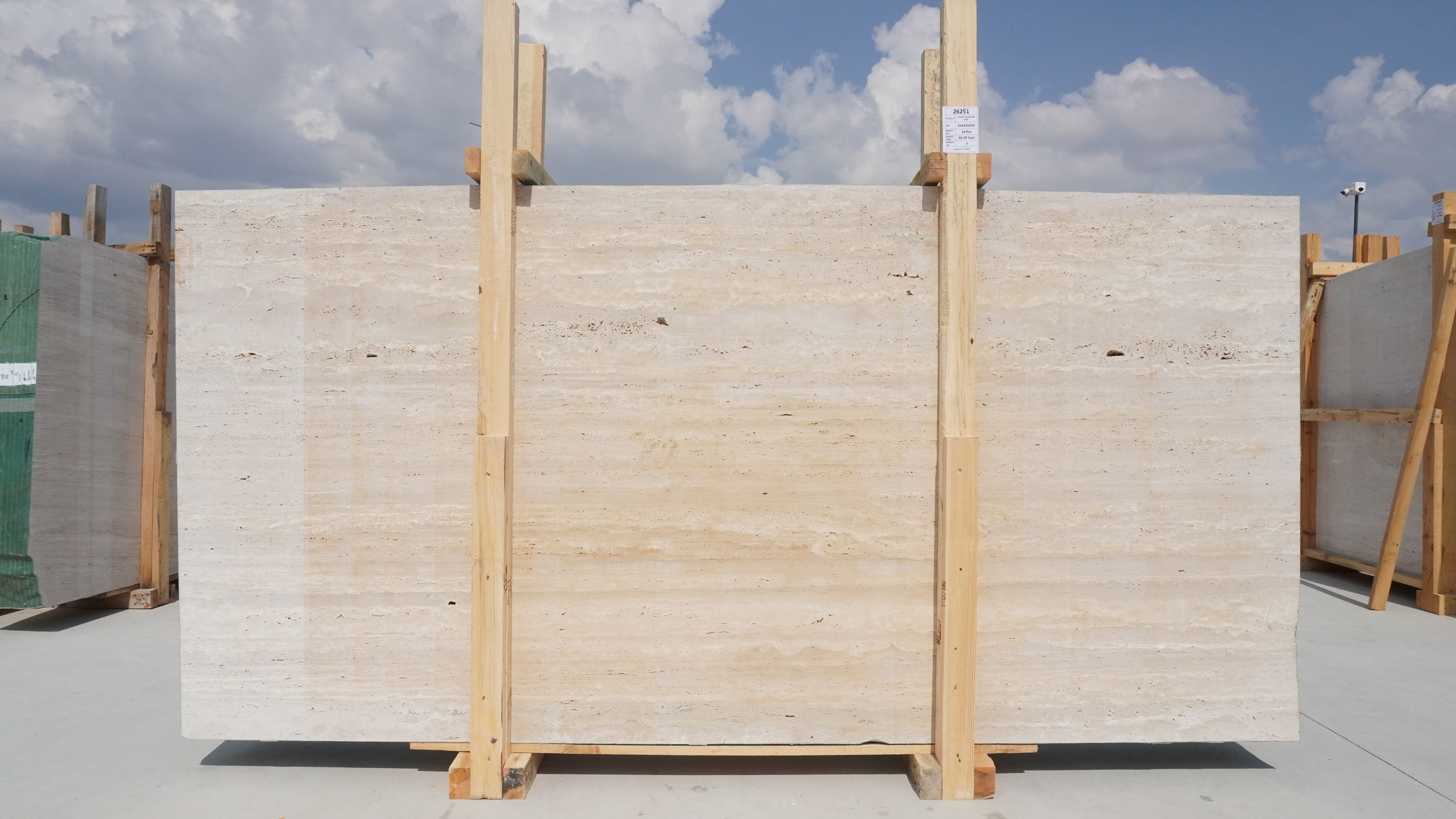 Denizli Travertine · Select · 152×312×2 cm