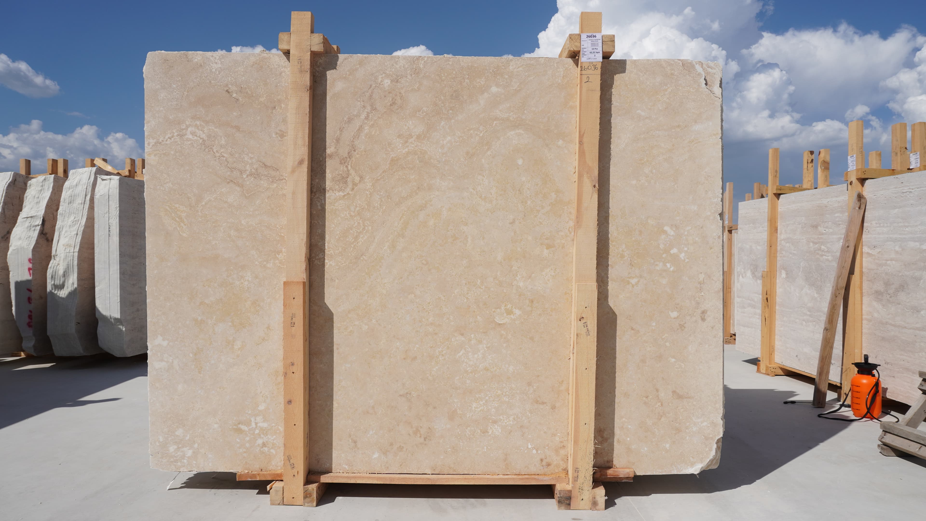 Travertino Denizli · Select · 185×260×2 cm