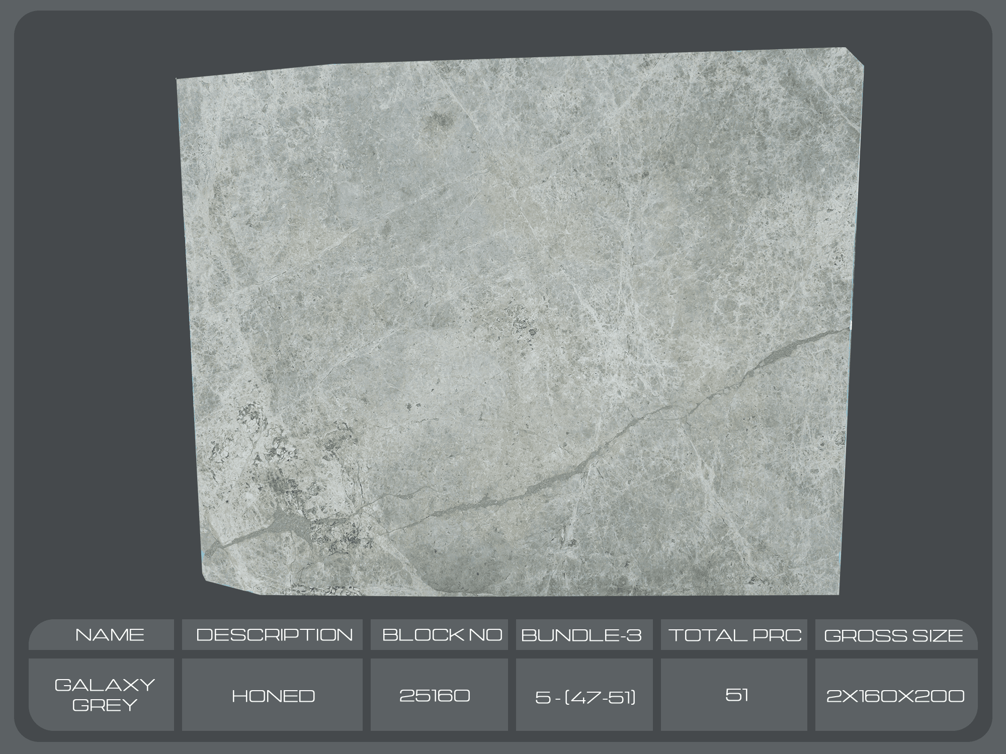 Tundra Grey Light · Select