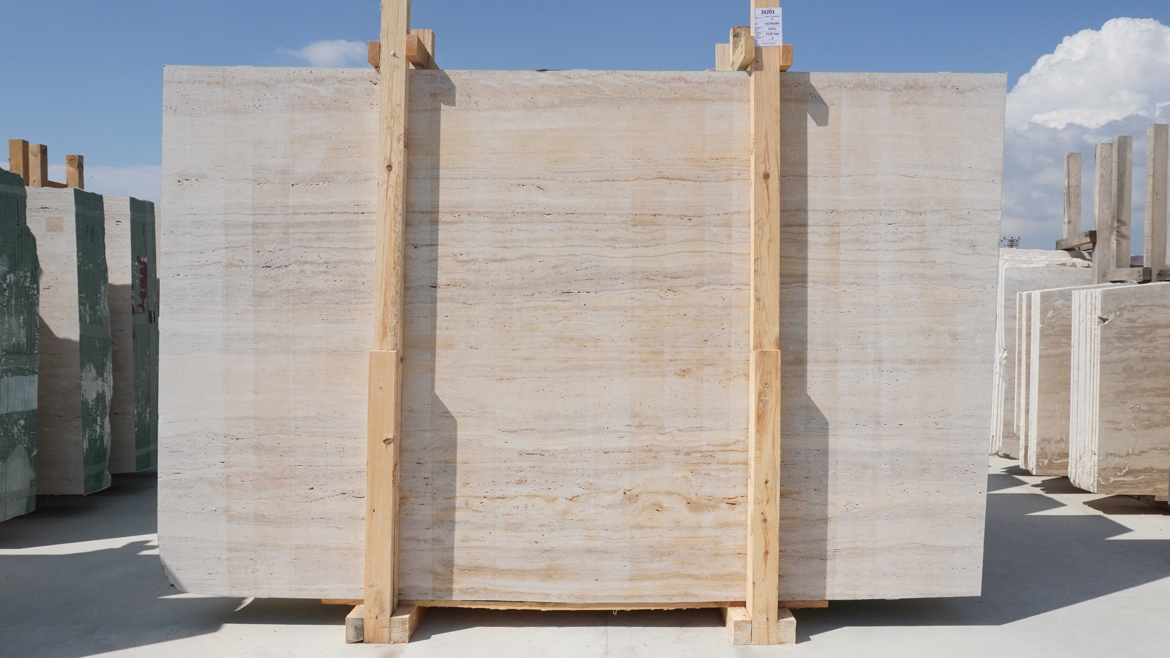Denizli Travertine · Select · 178×285×2 cm
