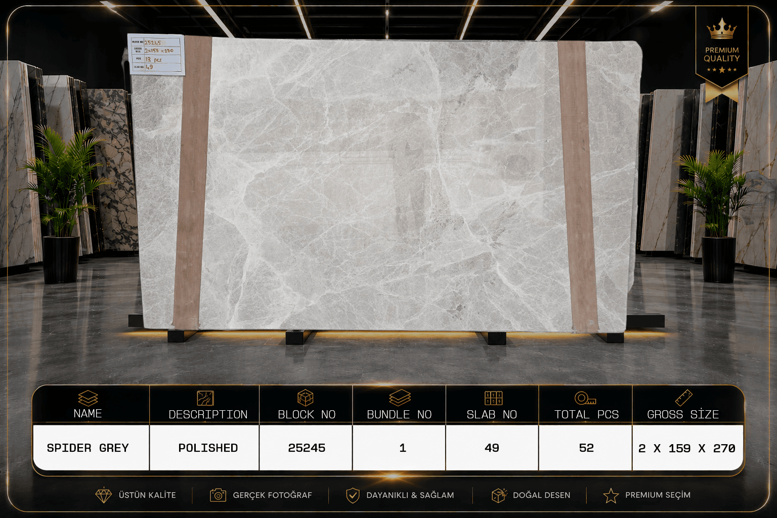 Spider Grey · Select