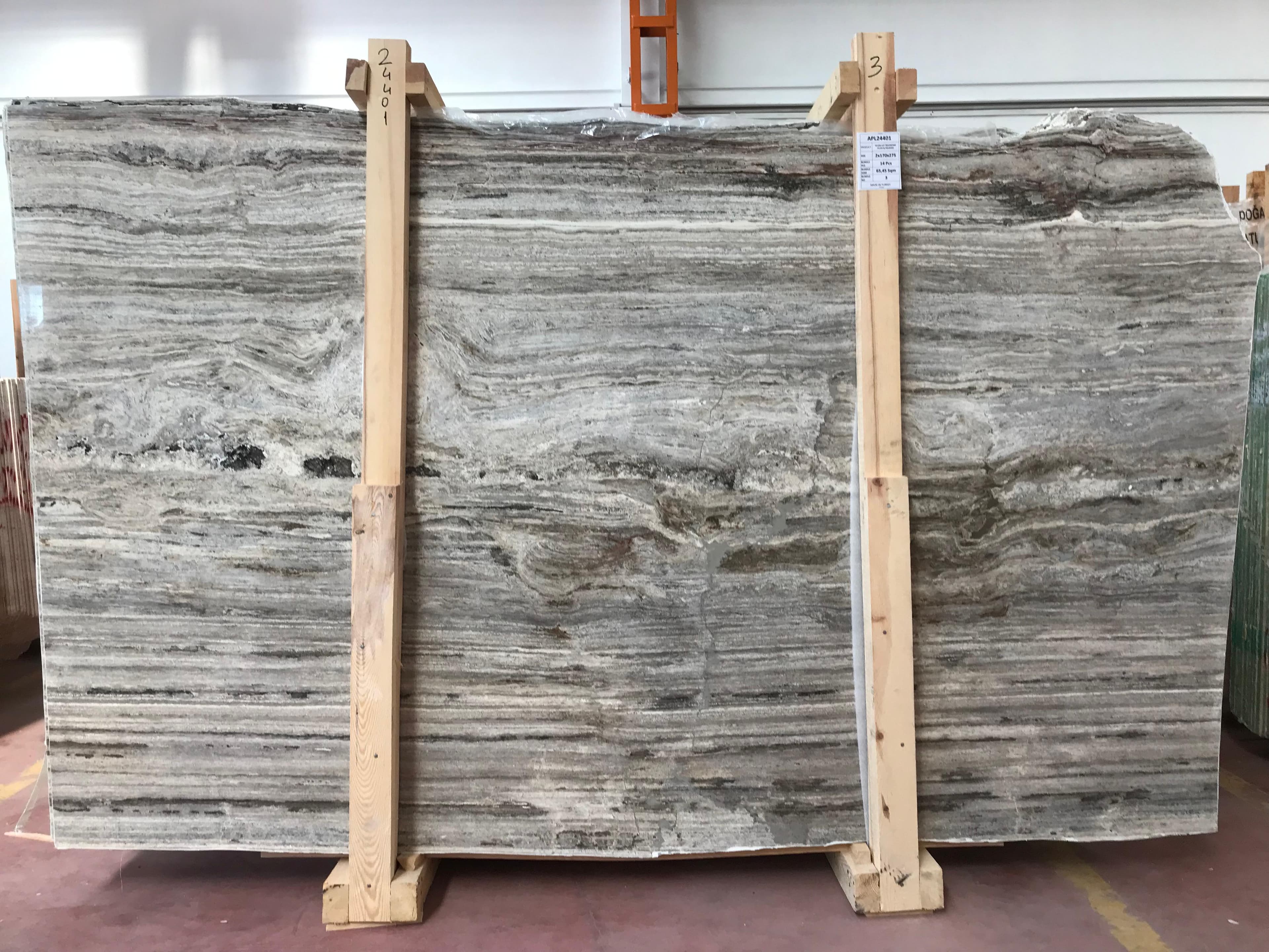 Silver Traverten · Select