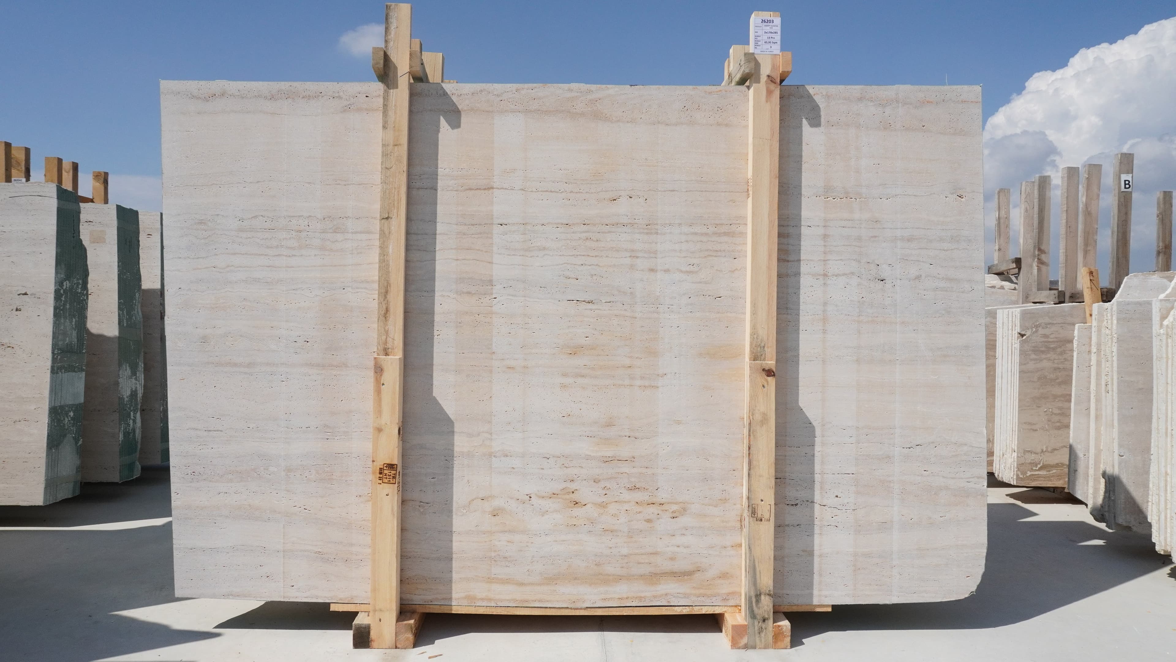 Denizli Travertine · Select · 178×285×2 cm