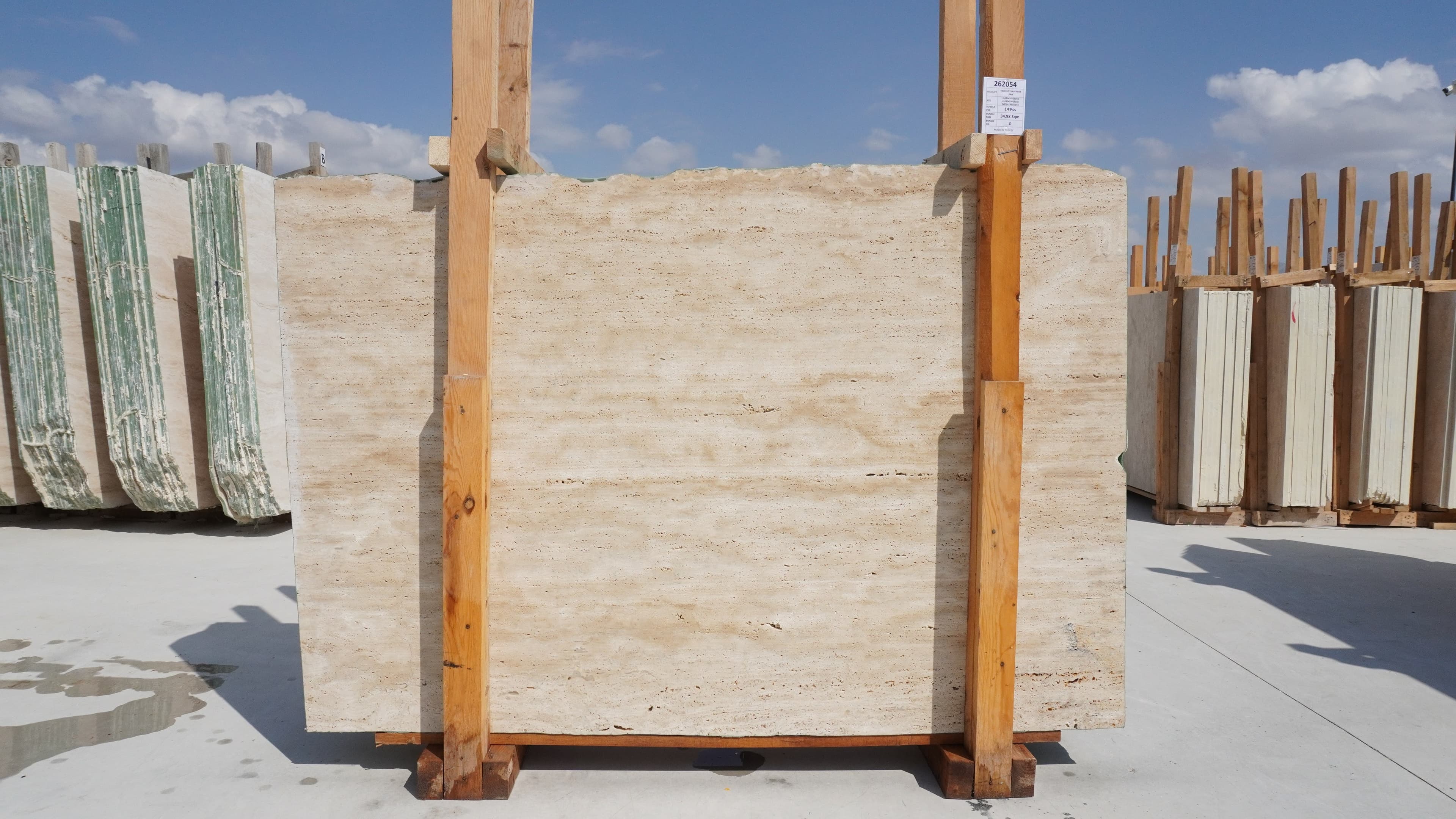Denizli Travertine · Select · 130×195×2 cm