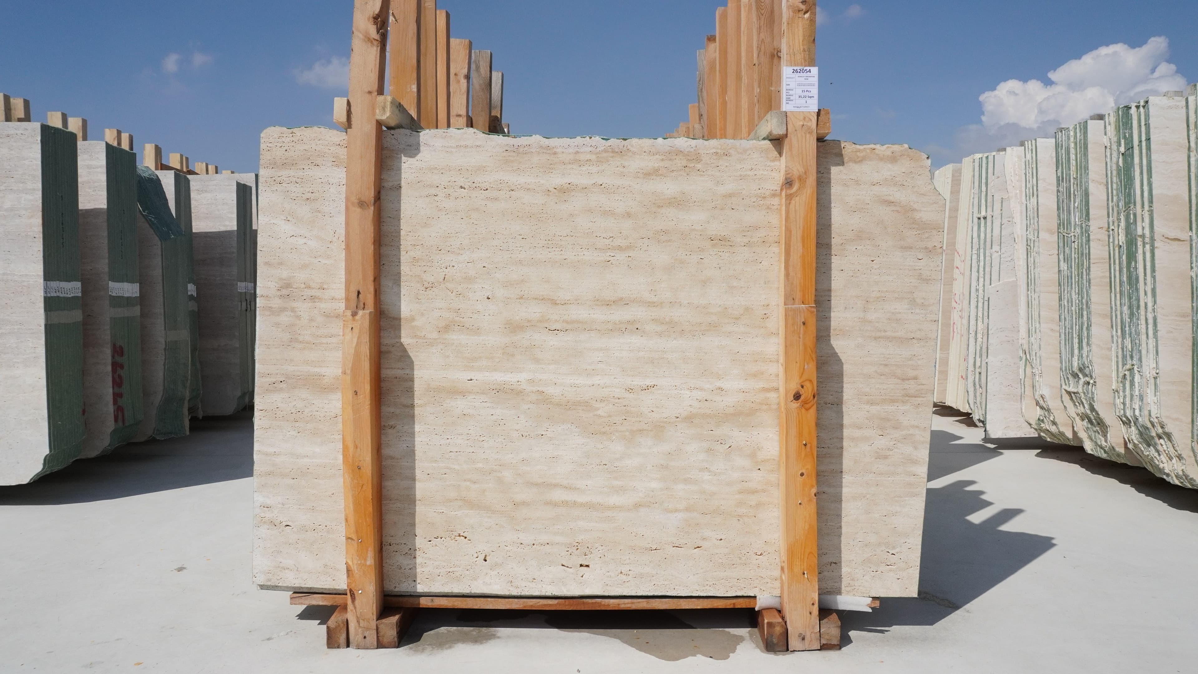 Denizli Travertine · Select · 130×190×2 cm