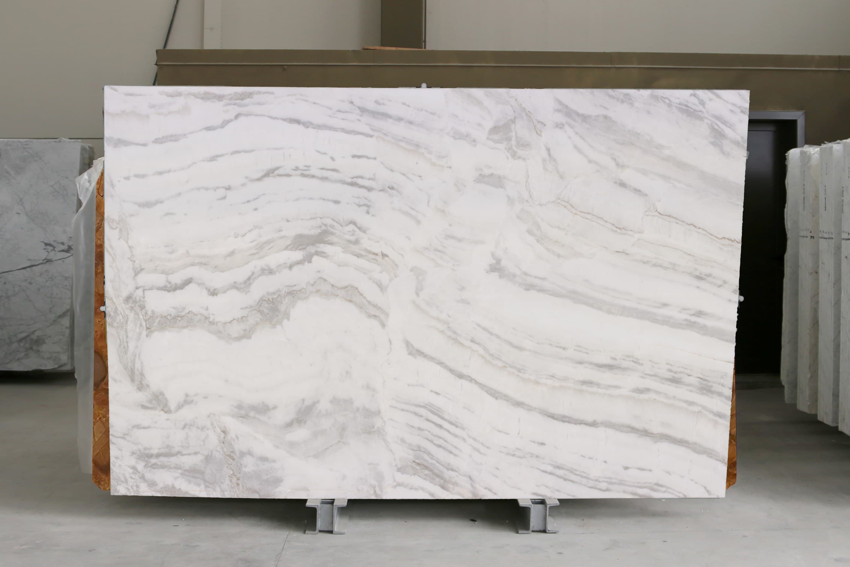 Bianco Dolomite Wavy · Select · 195×310×2 cm