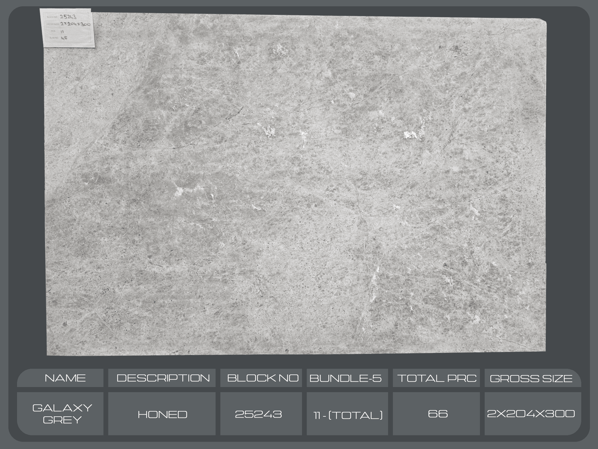 Tundra Grey Light · Select