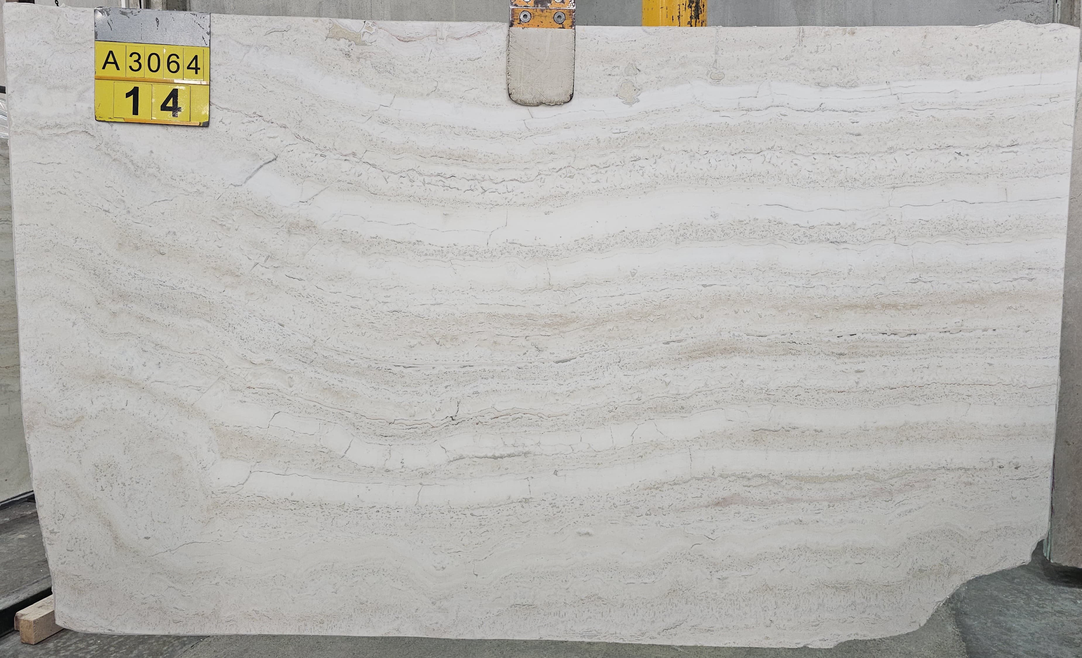 White Travertine Vein-Cut · Select