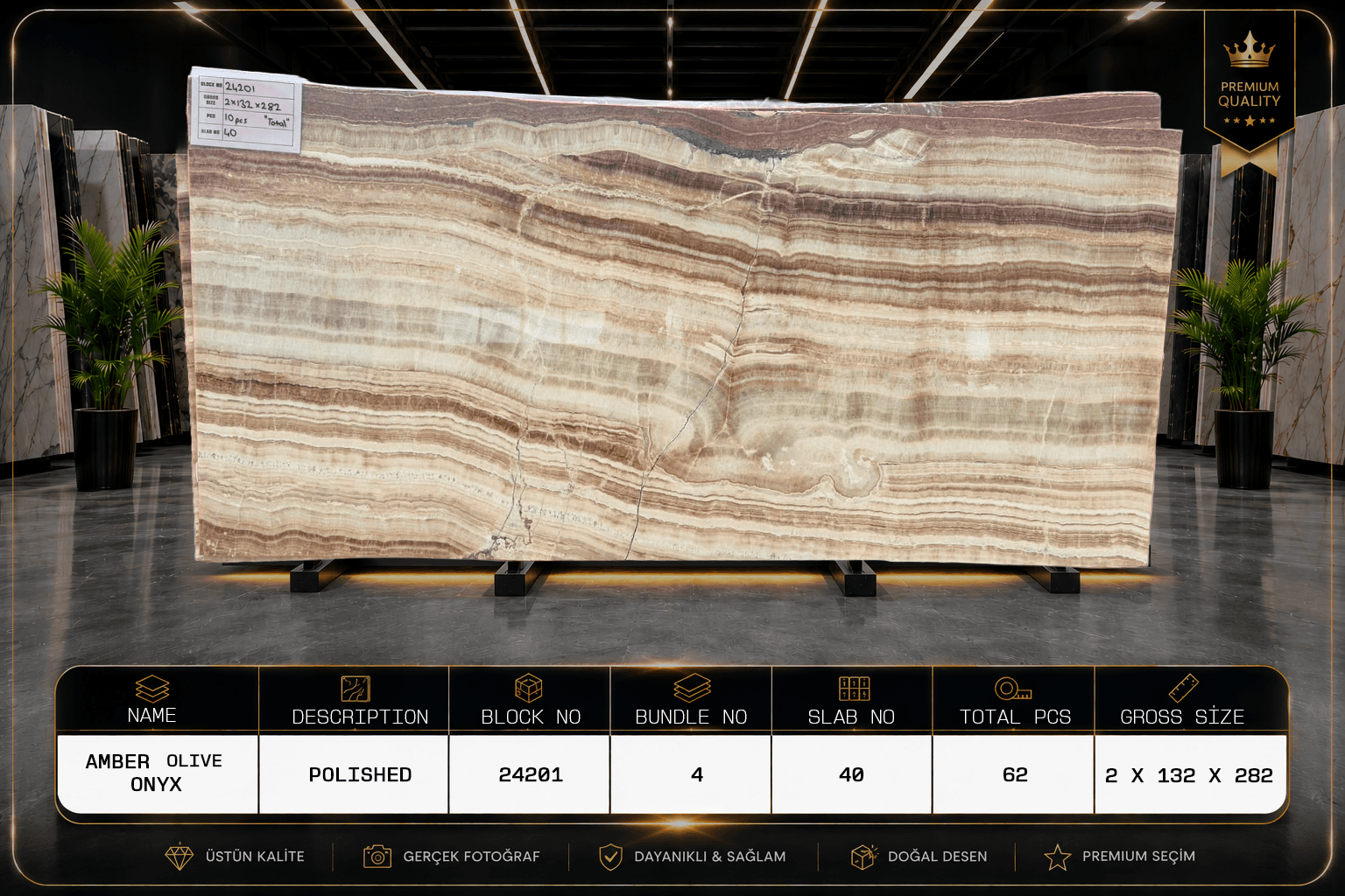 Amber Olive Onyx · Select
