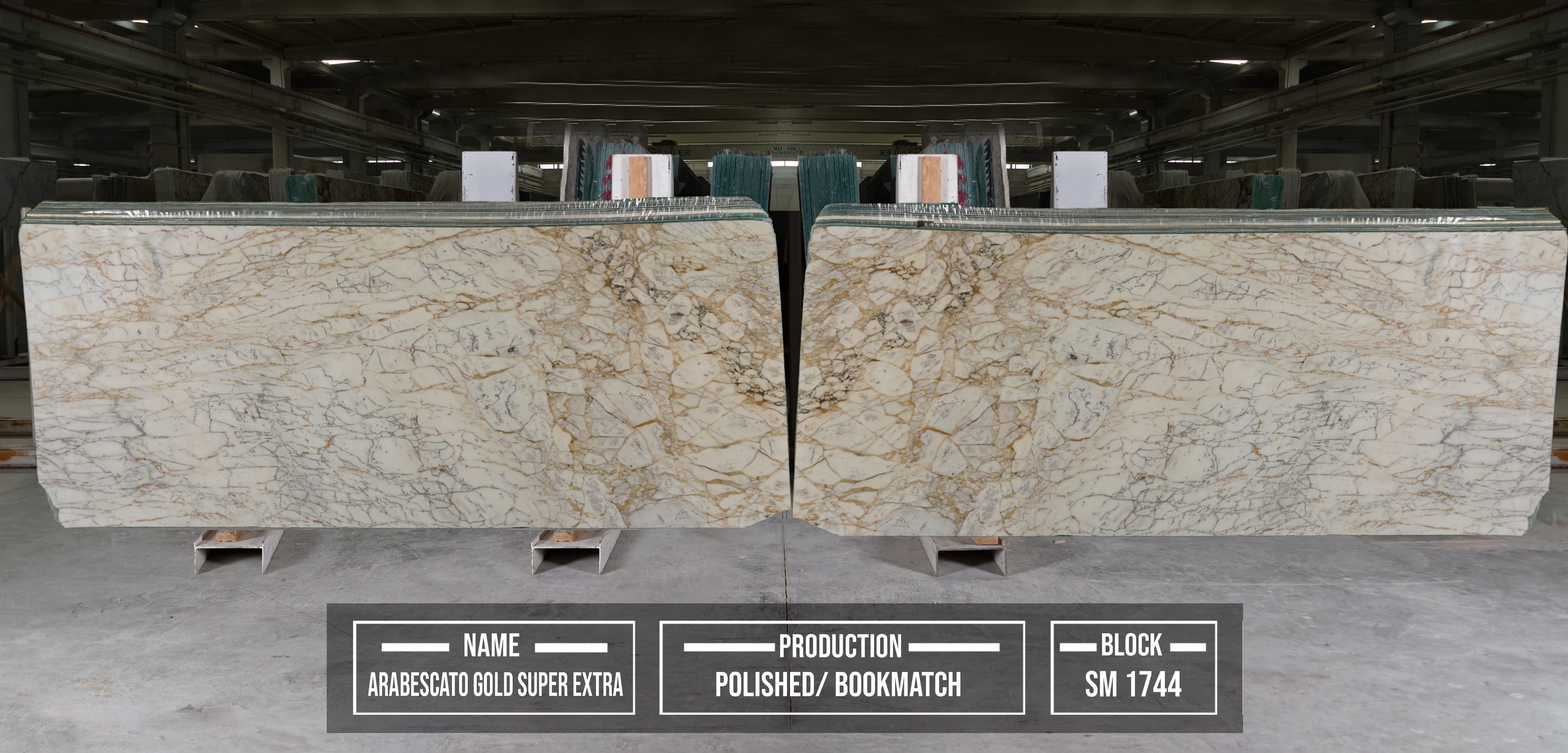 Arabescato Gold Super Extra · Select