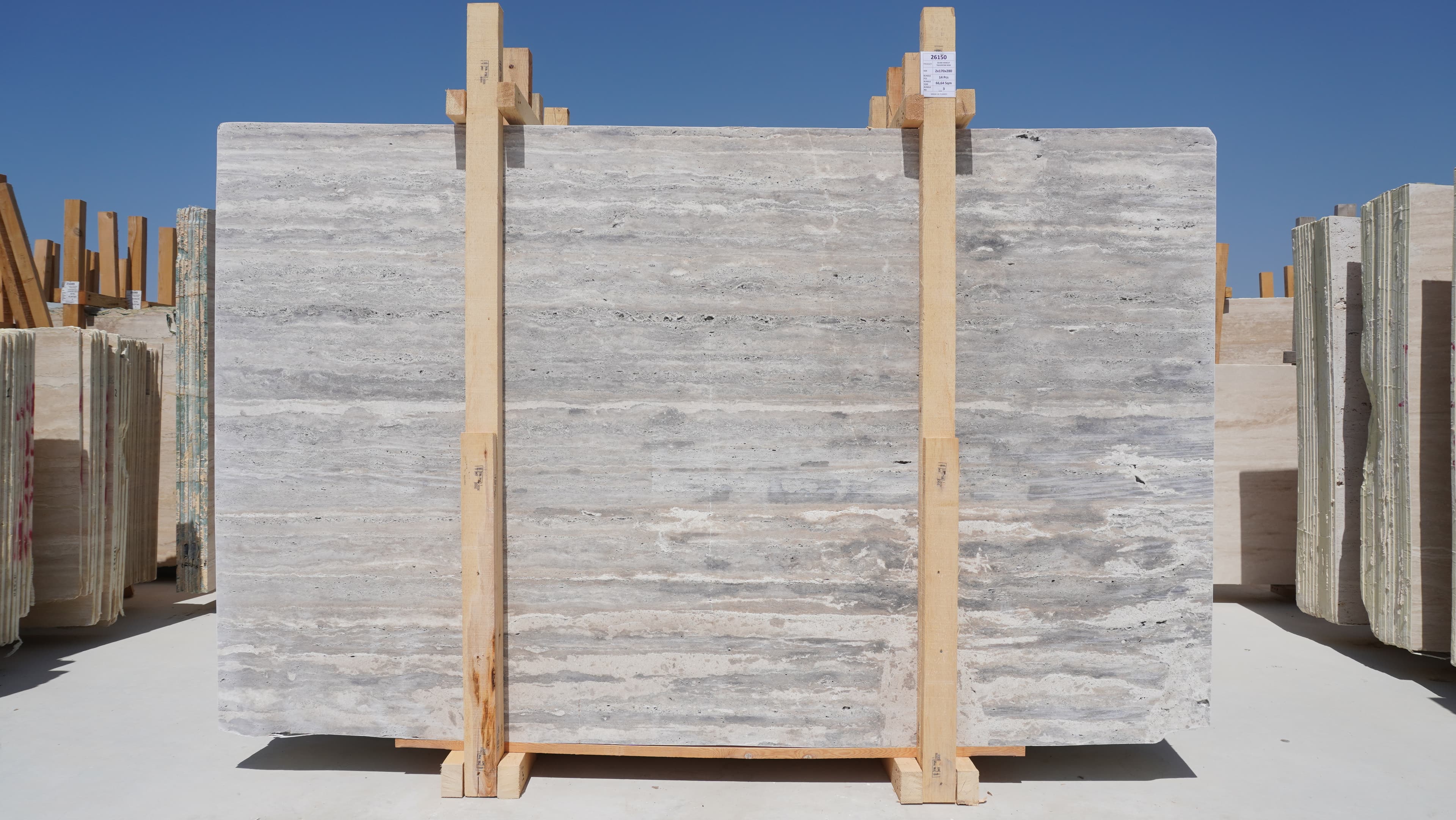 Silver Travertine · Select