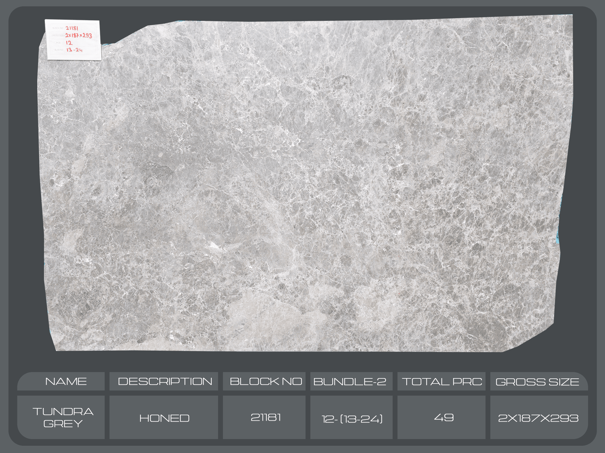 Tundra Grey Dark · Select