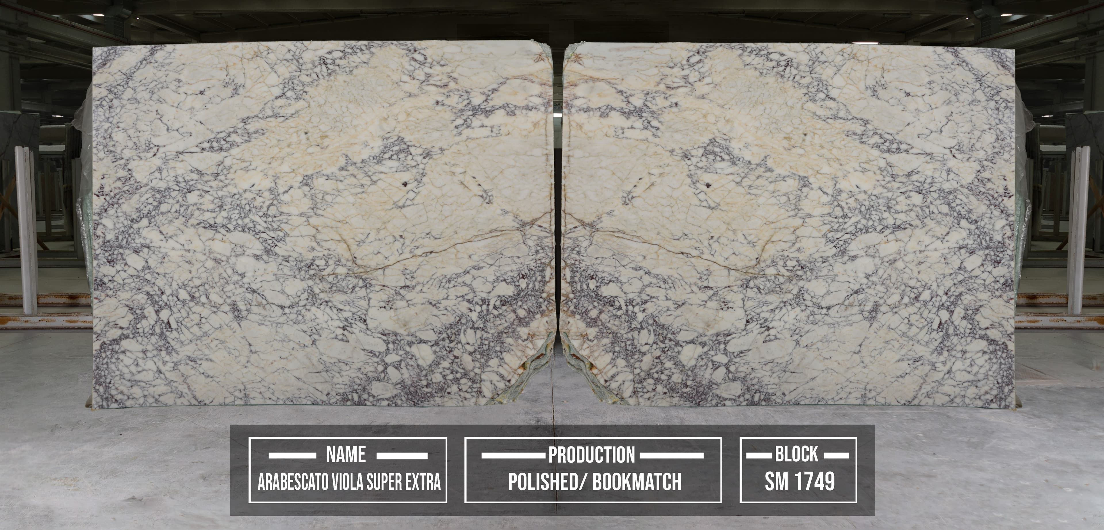 Arabescato Vıola Super Extra · Select