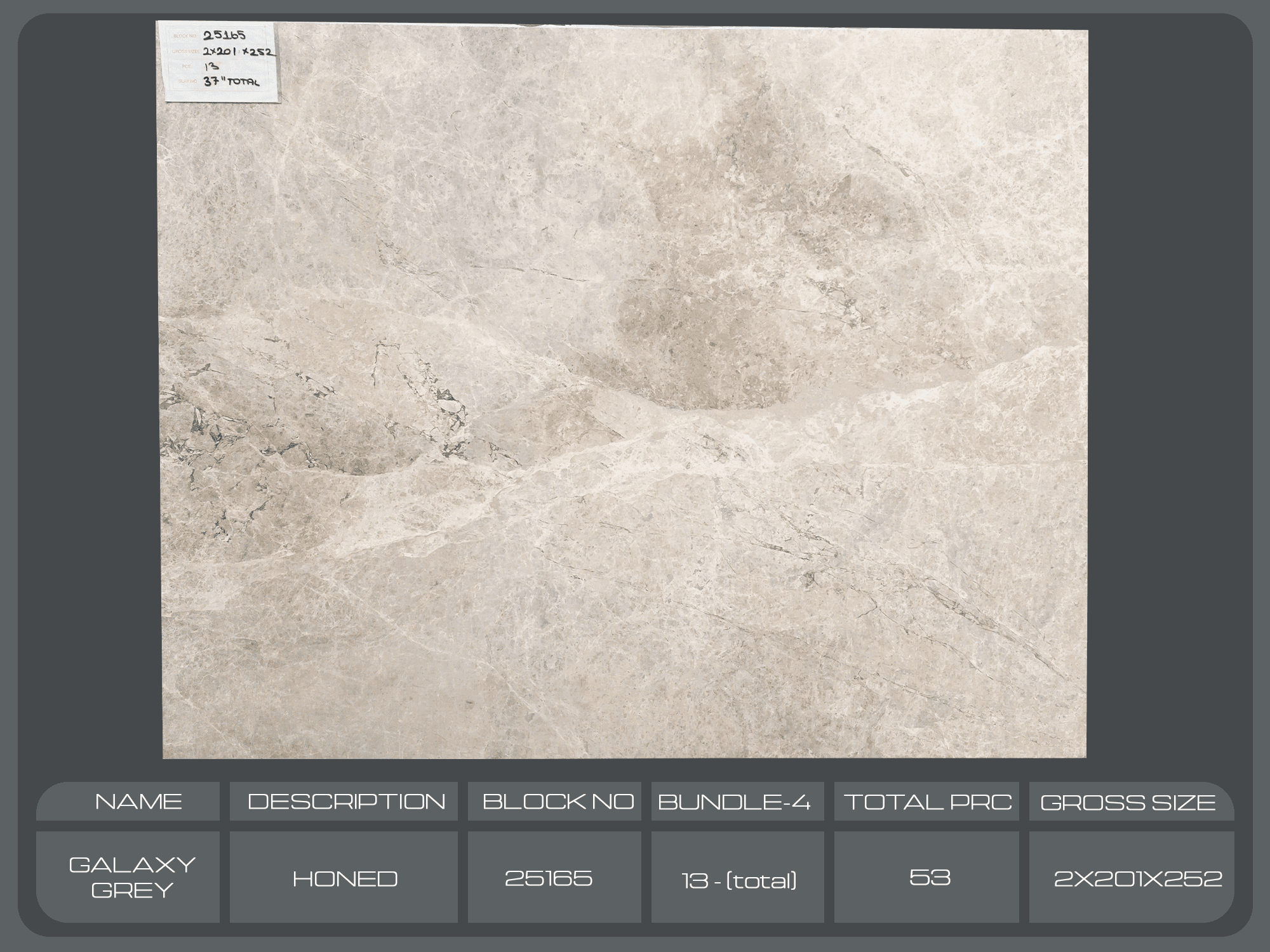 Tundra Grey Light · Select