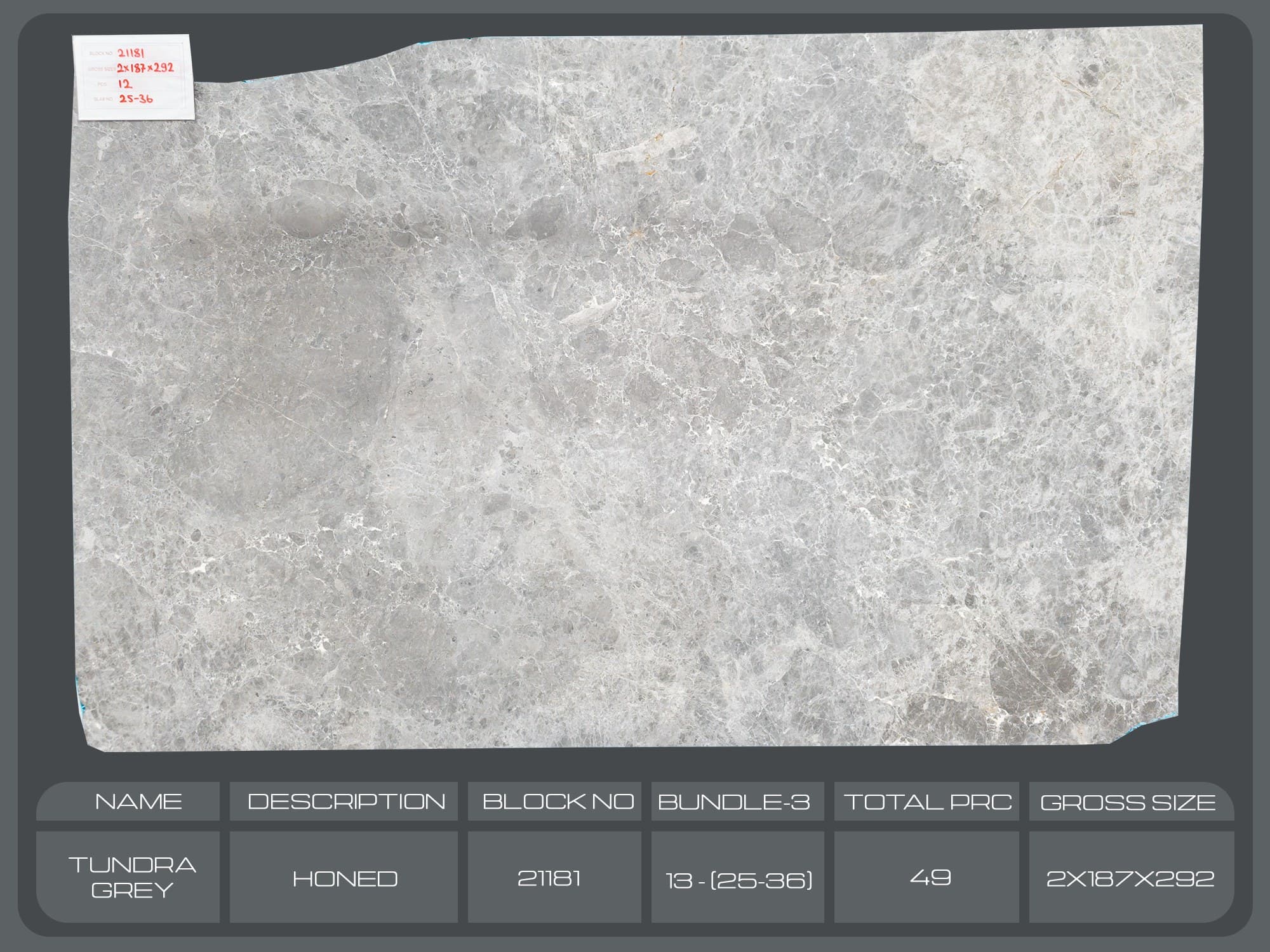 Tundra Grey Dark · Select